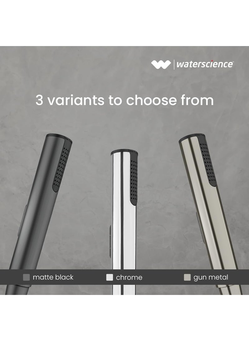 WaterScience WaterScience Water Saving Health Faucet for Toilet Stainless Steel Jet Spray 3 Flow Modes Chrome Finish Without Hose PUROHFE824  - Image 5