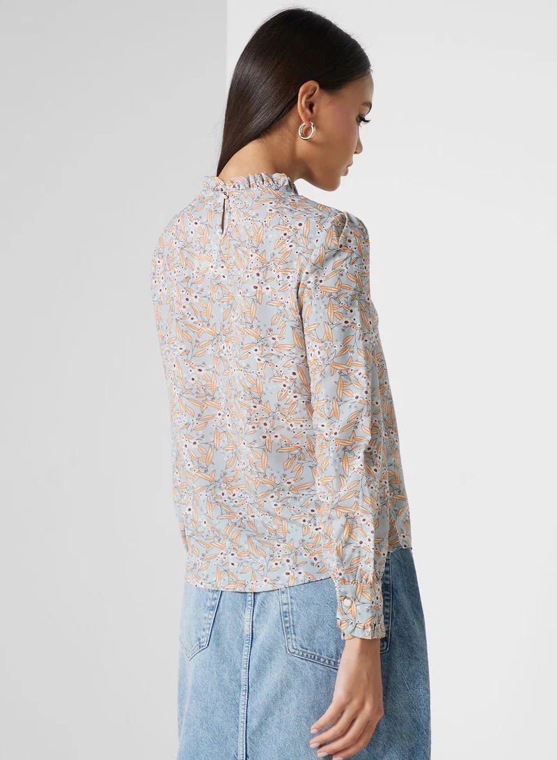 ELLA Floral Print Blouse