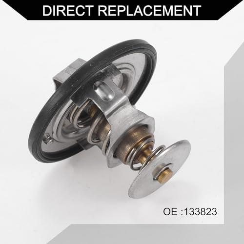 Hihaha No.133823 Car Thermostat for Peugeot 205 1992-1998 for Peugeot Boxer 1994-2006 / Inner Engine Coolant Thermostats/Durable Metal / 1 Pcs Silver Tone - Image 4