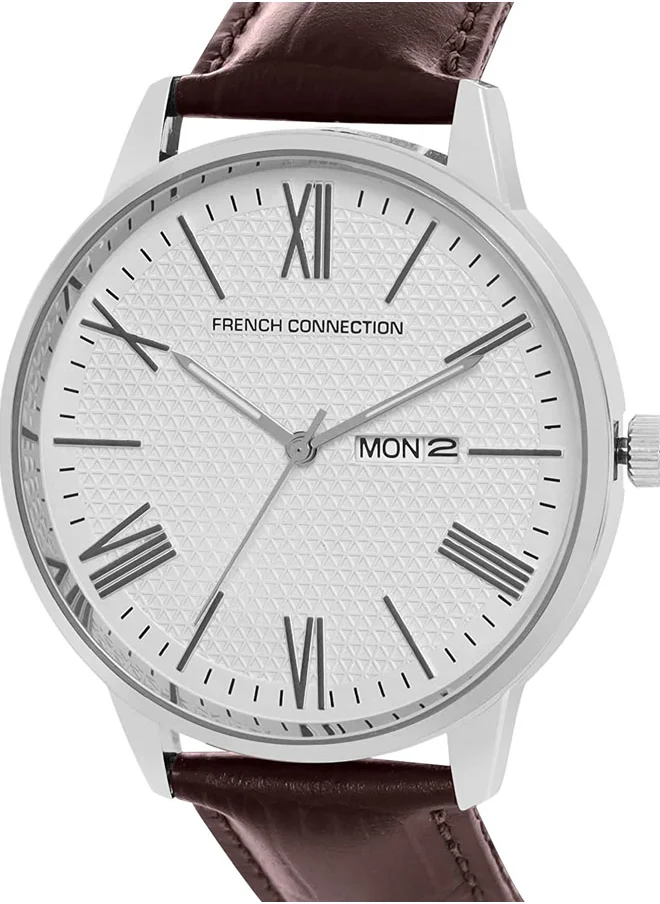 French Connection French Connection Analog White Dial Men's Watch-FCL25-D