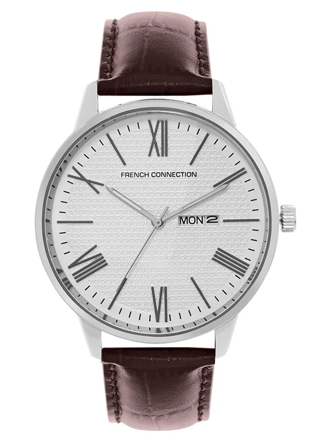 French Connection French Connection Analog White Dial Men's Watch-FCL25-D