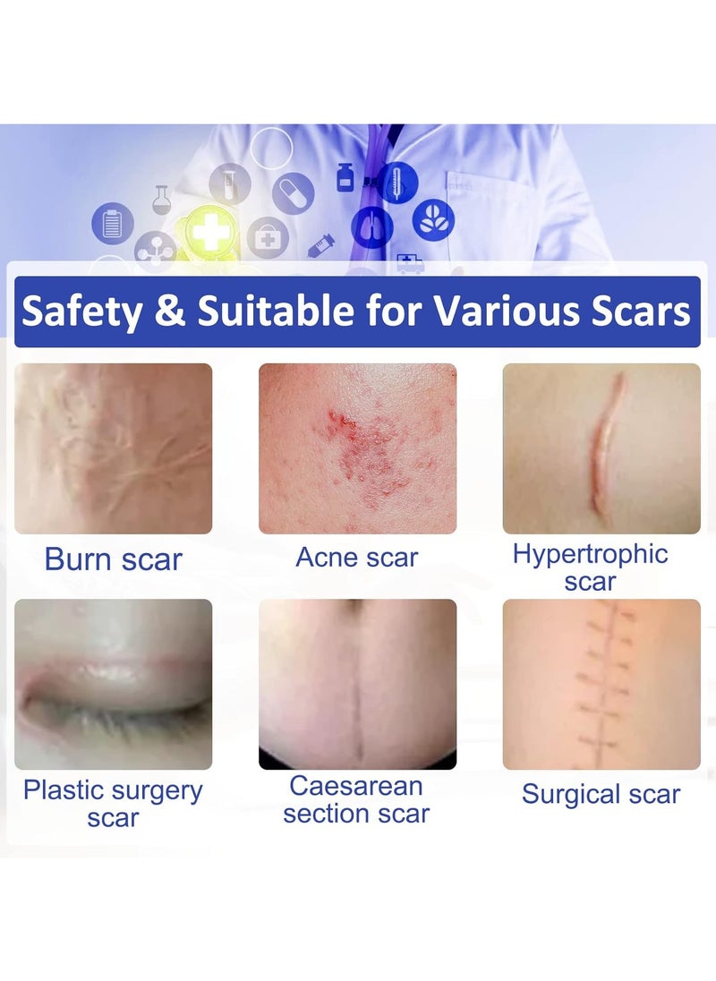 Elaimei Silicone Scar Sheets 3M *4 cm Soft Silicone Gel Scar Sticker Efficient Beauty Scars Removal  - Image 3