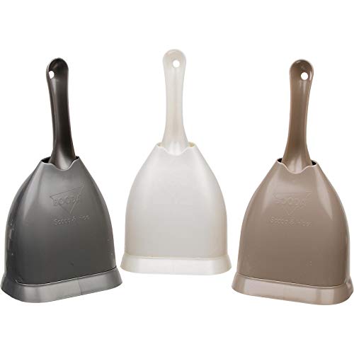 Petmate Scoop N' Hide Cat Litter Scoop with Discreet Litter Scoops Holder; White - Image 5