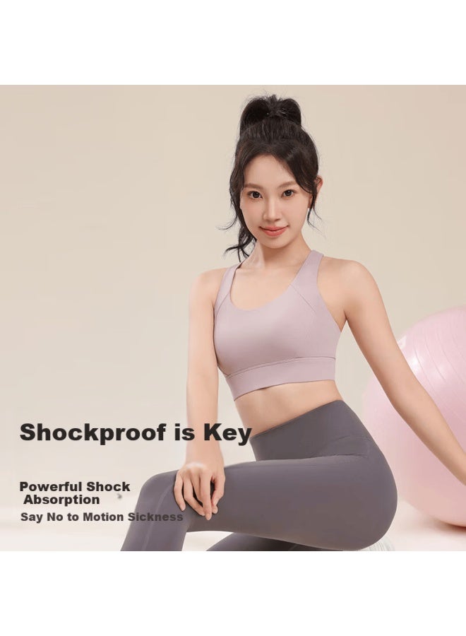 Liberal Free Style High-impact Sports Bra For Women Shockproof Running Fitness Vest Large Bust Anti-sagging Jump Rope Bra - Image 2