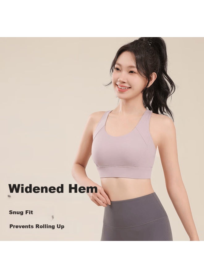 Liberal Free Style High-impact Sports Bra For Women Shockproof Running Fitness Vest Large Bust Anti-sagging Jump Rope Bra - Image 5