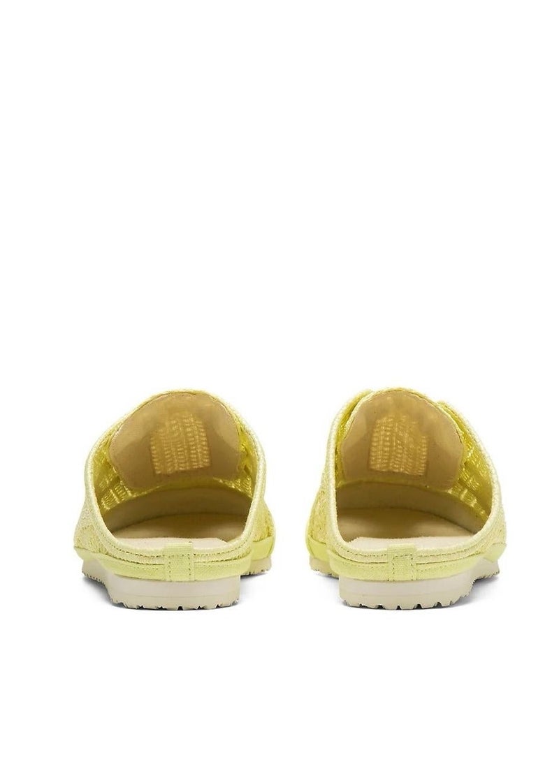 Onitsuka Tiger Sabot Slip-On Athletic Sandals - Brown/Green for Men/Women/Students - Image 4