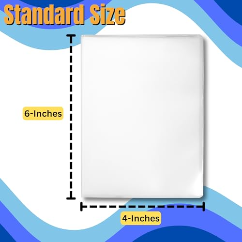 Iconikal 24-Photo Clear Cover Photo Albums, 4x6-Inch, 5-Pack to Store and Display Memories, Vacations, Events, Weddings - Image 4