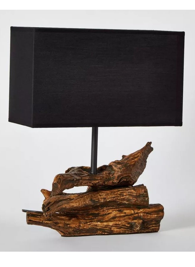 Home Box - Novalie Resin Table Lamp with Shade - 41 cm - Image 1
