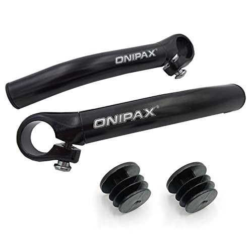 ONIPAX Bicycle Bar Ends Comfortable Ergonomic for MTB Bikes 7/8” Handlebar (1 Pair) - Image 1
