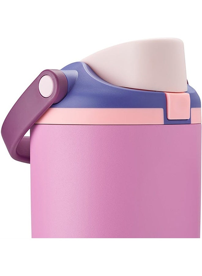Owala 30 oz (890 ml) Freesip Sway Insulated Stainless Steel waterbottle with straw and sipping spout BPA-Free, Keeps Water Cold for Up to 24 Hours - Pretty in Purple - Image 5