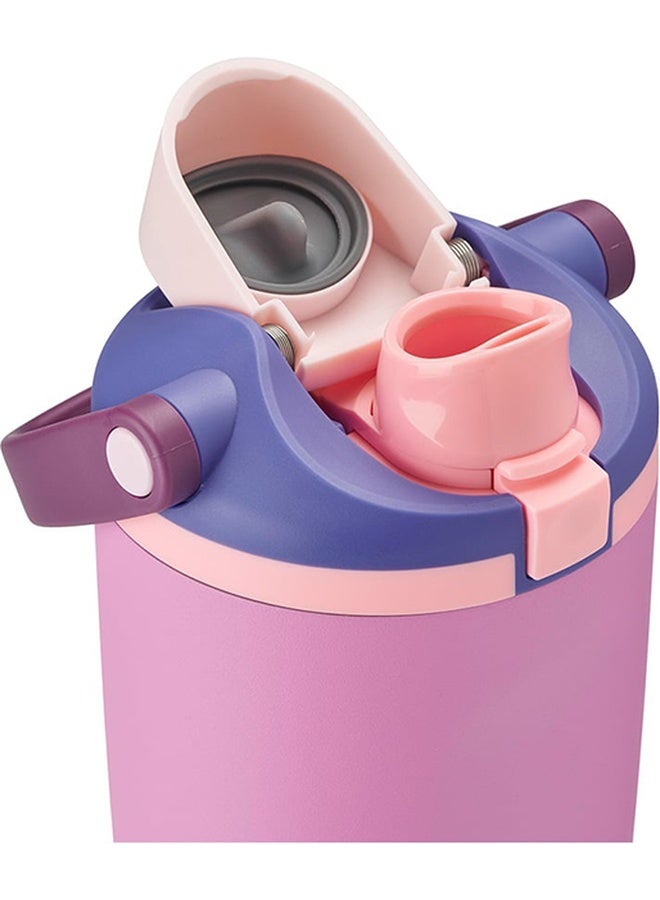 Owala 30 oz (890 ml) Freesip Sway Insulated Stainless Steel waterbottle with straw and sipping spout BPA-Free, Keeps Water Cold for Up to 24 Hours - Pretty in Purple - Image 3