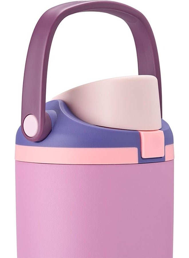 Owala 30 oz (890 ml) Freesip Sway Insulated Stainless Steel waterbottle with straw and sipping spout BPA-Free, Keeps Water Cold for Up to 24 Hours - Pretty in Purple - Image 4
