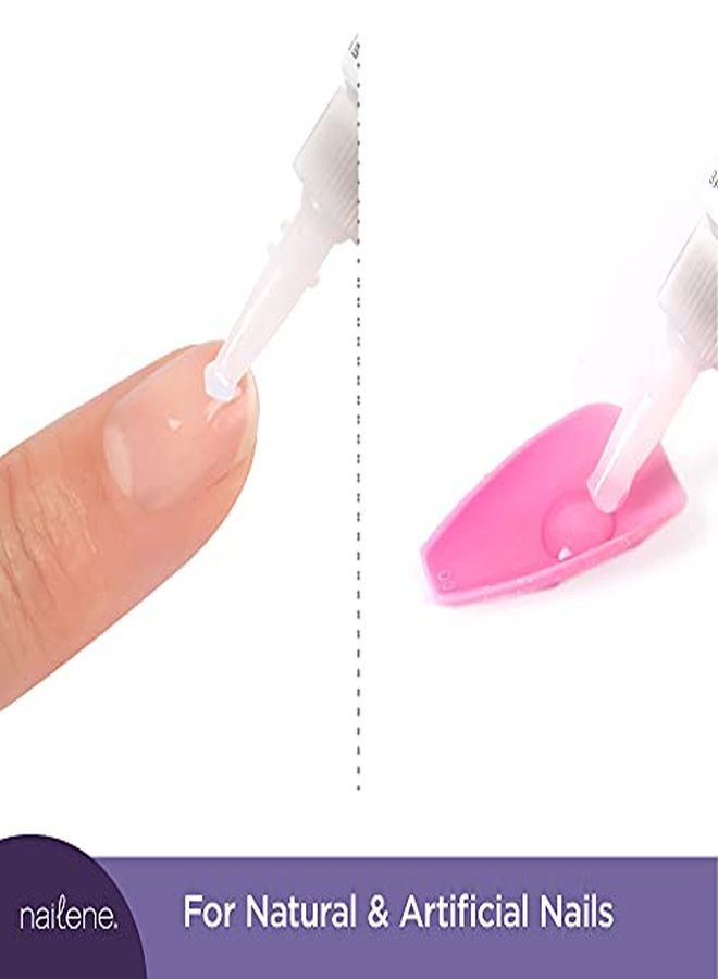 Nailene Perfect Bond Glue 007 Oz Tubes 2 Pack Durable Easy To Apply False Nail Glue Repairs Natural Nails Quickdrying Nail Adhesive Lasts Up To 7 Days Nail Care Essential Clear - Image 3
