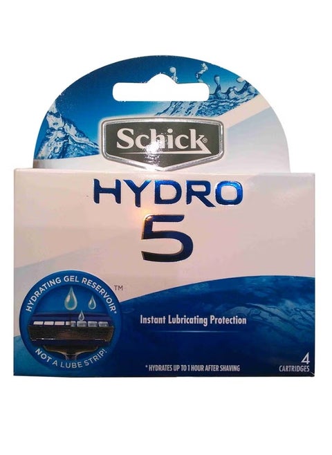 4-Piece Hydro 5 Easyglide Blade Set