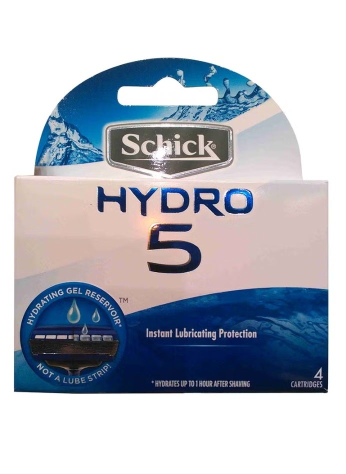schick 4-Piece Hydro 5 Easyglide Blade Set 