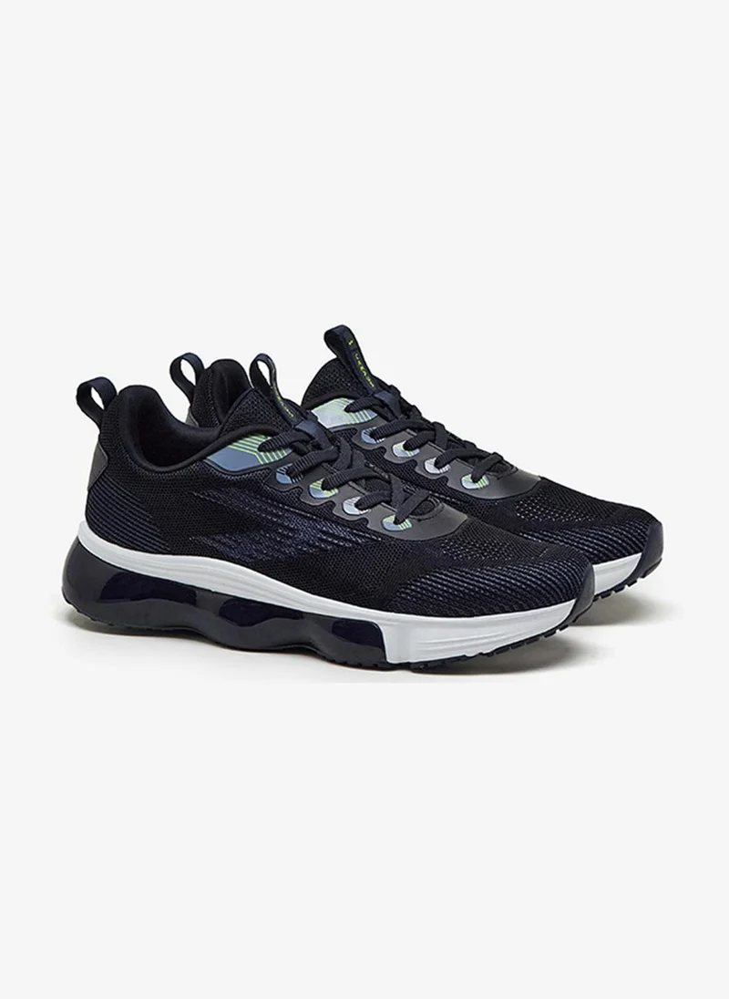 Campus Navy Men Spade Bubble Yoga Max Lace-Up Running Shoes-Navy for Men | Best Price UAE
