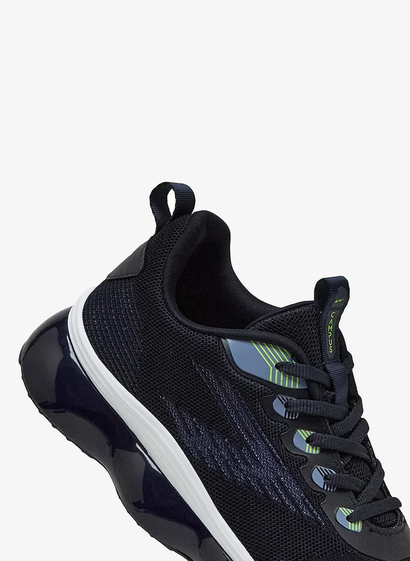 Campus Navy Men Spade Bubble Yoga Max Lace-Up Running Shoes-Navy for Men | Best Price UAE