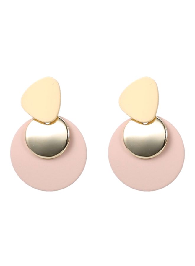 NIBEMINENT Geometric Disc Surface Stud Earrings  - Image 1
