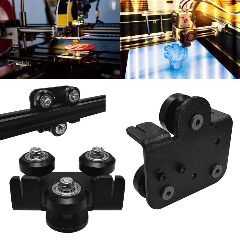 Aluminum Extrusion Frame 3D Printer Plate Smooth Sliding Stable Backplate - Image 4