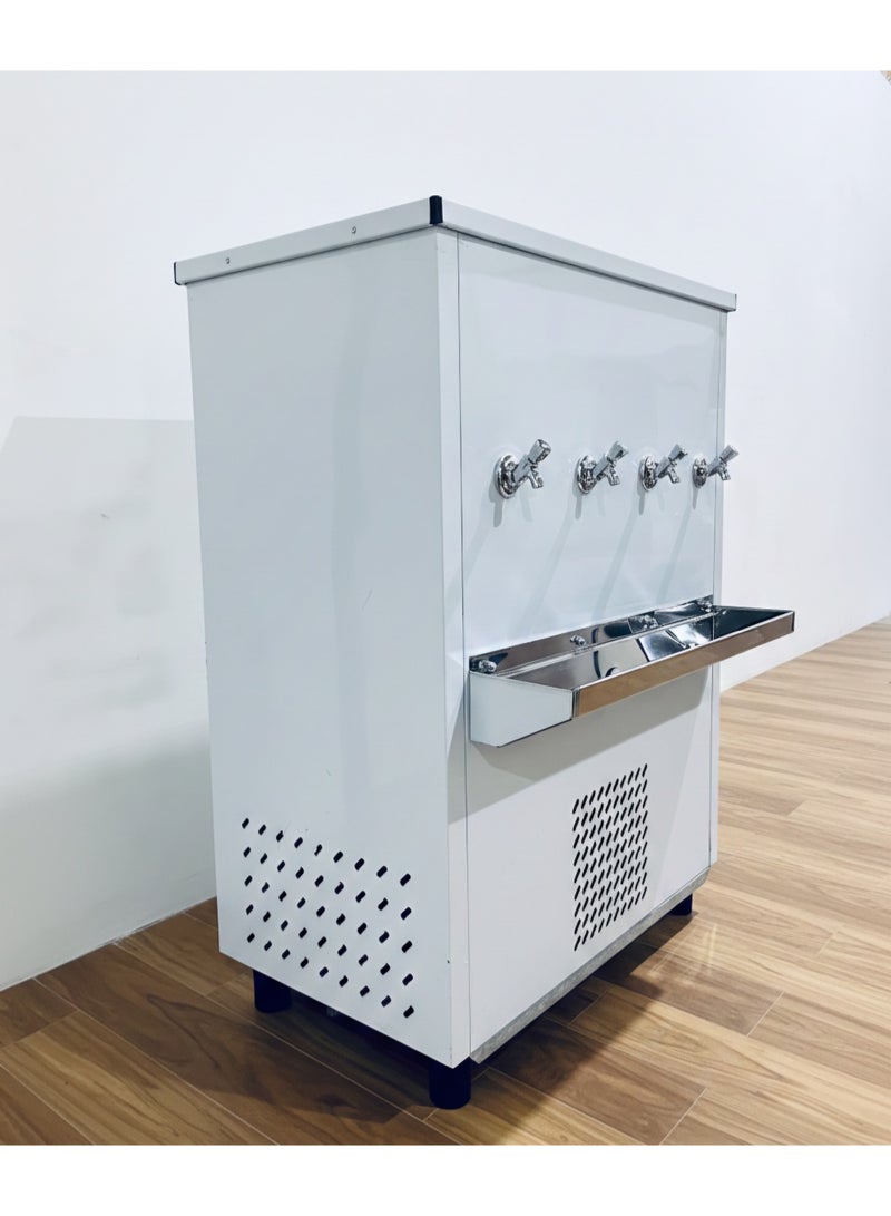 Cooltec Stainless Steel 4 Tap Water Cooler 85 Gallon - Image 2