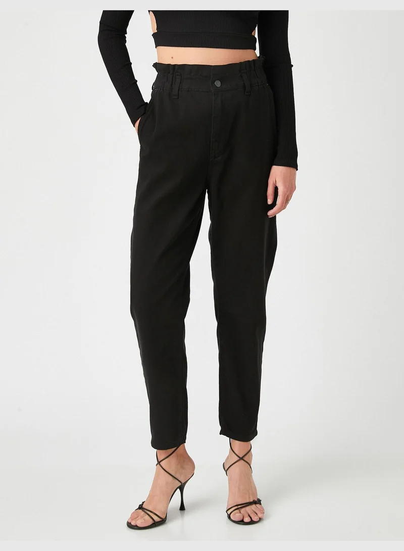 Koton  High Waist Baggy Fit Jeans - Lucy Jean for Women | Best Price UAE