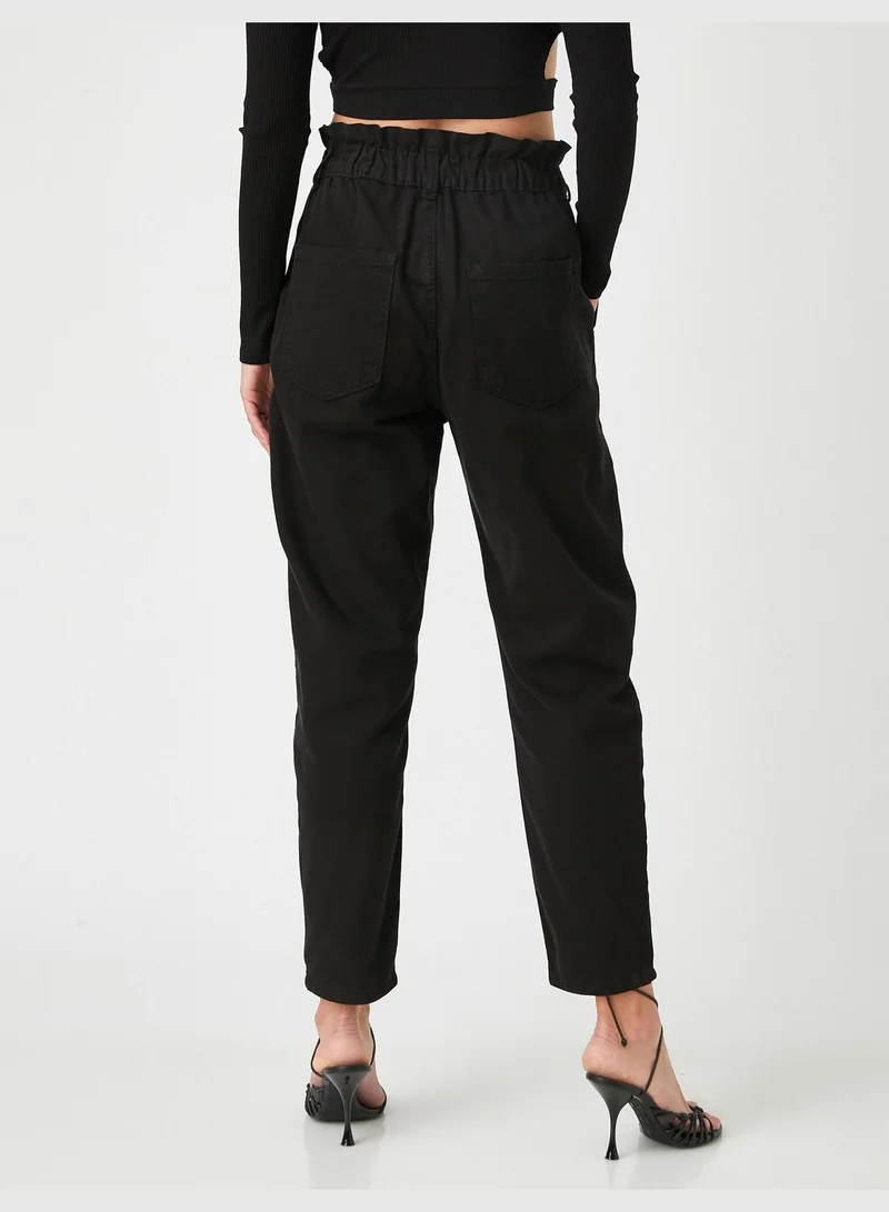Koton  High Waist Baggy Fit Jeans - Lucy Jean for Women | Best Price UAE