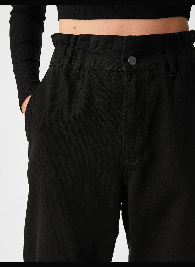 Koton  High Waist Baggy Fit Jeans - Lucy Jean for Women | Best Price UAE