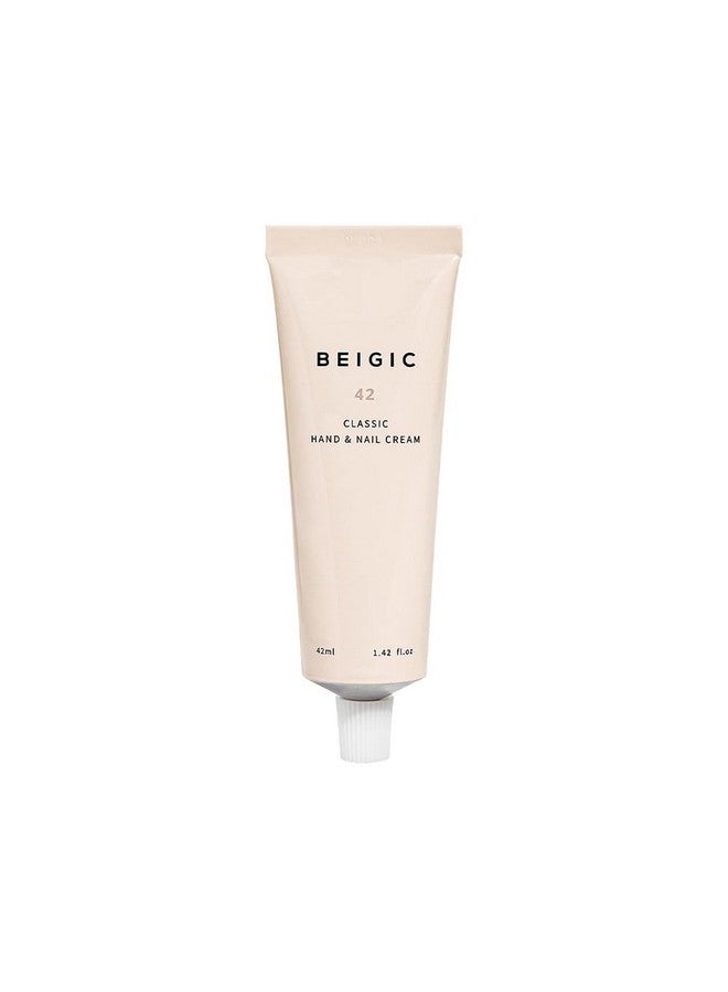 Beigic Classic Hand And Nail Cream 42 | Korean Hand Cream For Dry Cracked Hands W/Shea Butter & Green Coffee Bean Oil | Vegan Bergamot Hand Cream Non Greasy | Daily Hand And Nail Lotion (1.42 Fl Oz) - Image 1