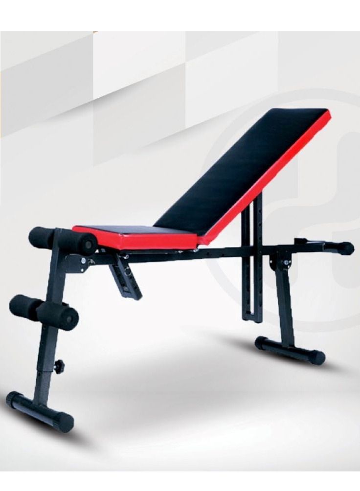 HM Sports HM7773 Adjustable Weight Bench | Multi-Functional Incline and Decline Workout Bench for Full Body Training at Home, Gym or Studio