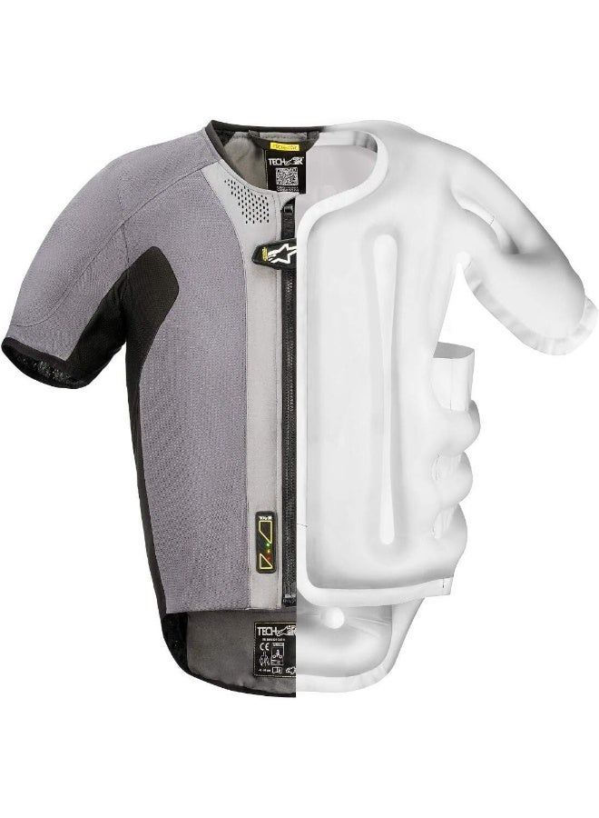 Alpinestars سترة الدراجات النارية Alpinestars Descender V11، سوداء، مقاس XS-M للرجال، سوداء، مقاس S-L - Image 4