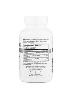 Osteo-K Bone Support - Mini | Vitamin D & K Complex with Calcium Citrate Supplement | 45mg Vitamin K2 (MK4) for Strong Bone Health & Function | 120ct Veggie Capsules