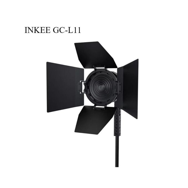 Inkee Gc-l11 Fresnel Lens Focusing Condenser for Gc30 Gc60 Film and TV Lamps, Fill Light, Black - Image 3