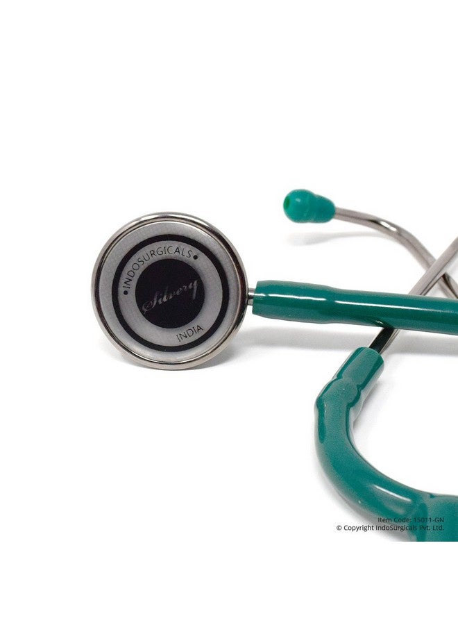 آي إس إندوسيرجيكالز سماعة الطبيب IS IndoSurgicals Silvery Ii-Ss (خضراء) - Image 5