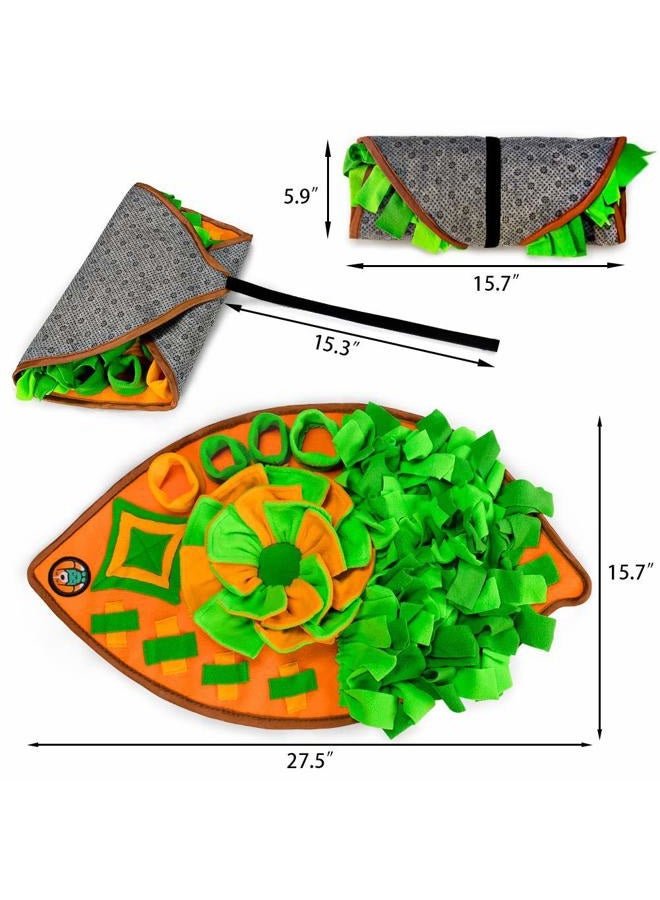 AWOOF Snuffle Mat for Dogs, Dog Cats Nosework Feeding Mat, Pet Interactive Dog Puzzle Toys Encourages Natural Foraging Skills for Training and Stress Relief - Image 5