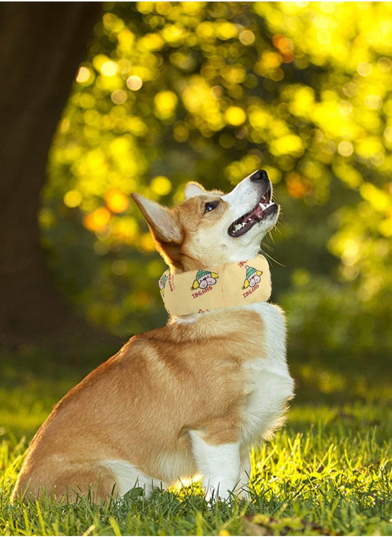 Excefore - Dog Cooling Collar, Adjustable Ice Collar for Medium Dog, Soft and Durable Cooling Scarf for Summer, Ice Scarf for Summer, Medium - Image 1