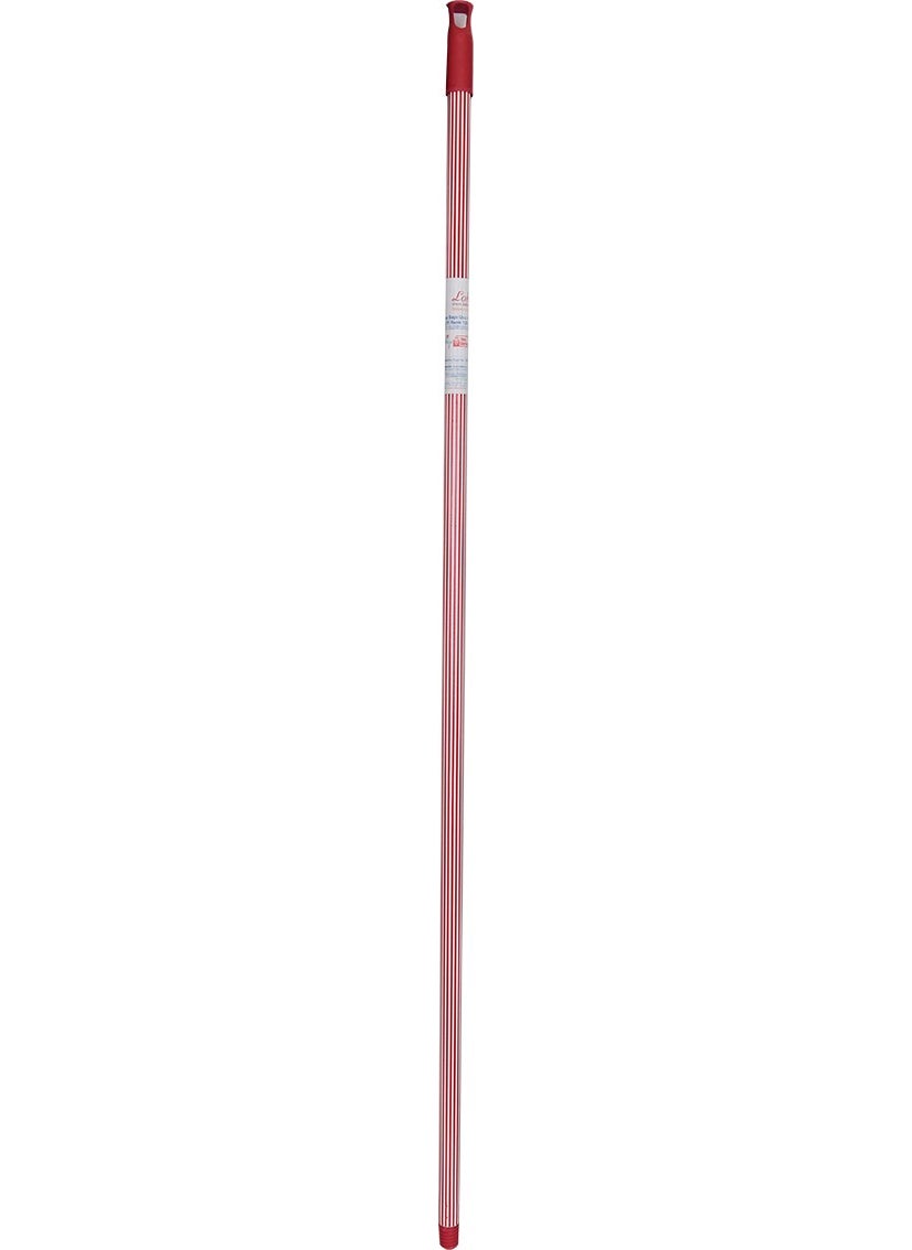 LokmanAVM Brush Handle Screw Tip Red White Double Color 120 cm 1 Piece Code Fsrni  - Image 2