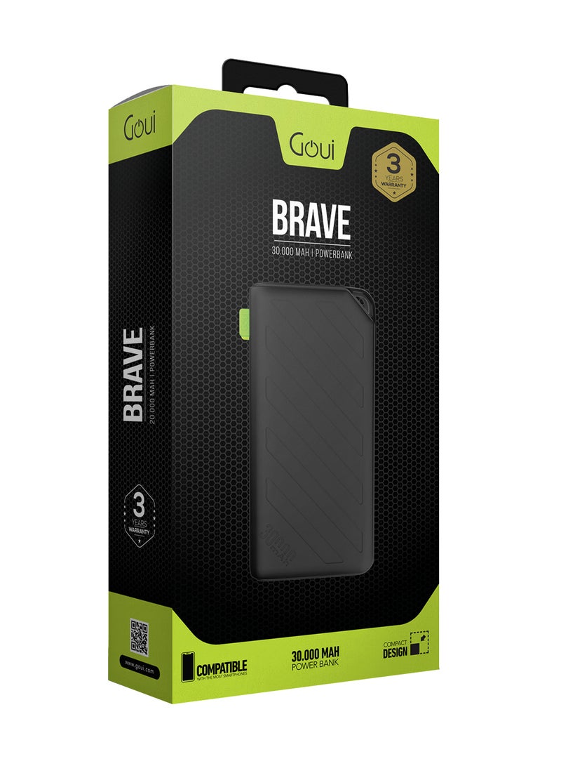 جوي باور بانك بريف، أسود 30000 mAh - Image 4
