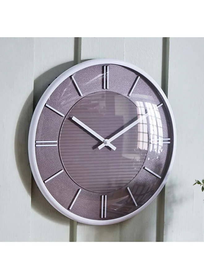 Home Box Saratoga Clock with Convex Glass 33 x 4.5 x 33 cm