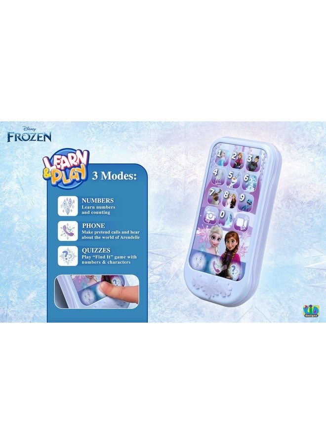 eKids Disney Frozen Toy Phone for Kids, Toddler Toys with Preschool Learning Activities Designed for Fans of Frozen Toys - Image 5