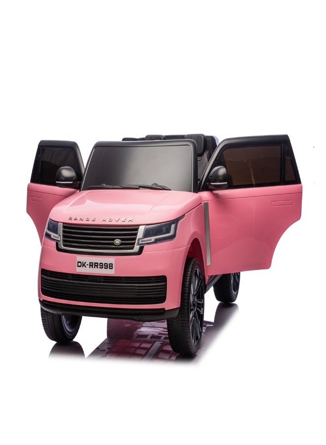 Range Rover Official licence Range Rover Kids Ride-On Car With Parents Remote Control Access And Kids Self Drive Car - Pink - Image 1
