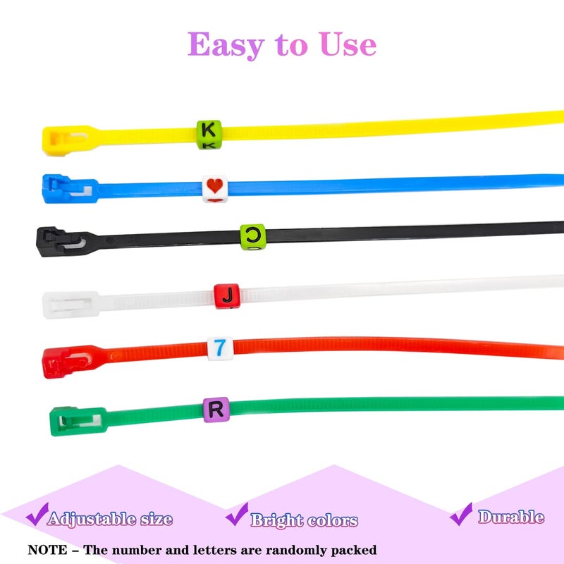CHENGLAI 100 Pcs Adjustable Chicken Leg Bands, Colorful Poultry Identification Leg Bands with Charms Accessories for Turkey Duck Goose Bird - Image 4