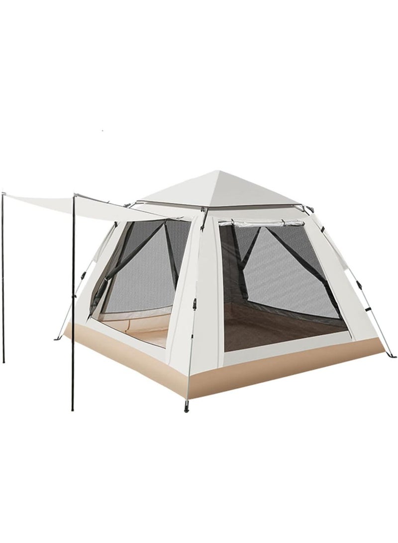 Y&D Pop Up Tents for Camping, 2-4 Person Camping Tents with Quick Setup Folding Pop Up Tent | Backpacking Tent for Hiking, Travel, or Beach | Inflatable Tents for Camping  Waterproof Tent for Beach Automatic - Image 1