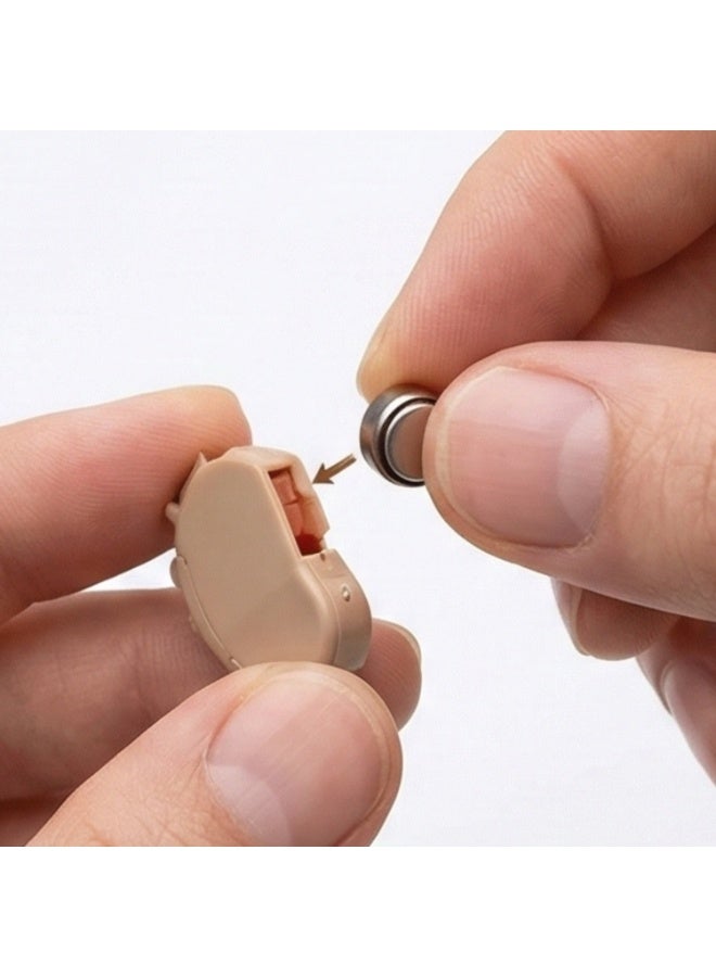 بطارية سماعة الأذن حجم 312 1.45 فولت (علامة بنية) - بديل زرية PR41 لسماعات الأذن الرقمية RIC و BTE [عبوة من 6] - تدوم طويلاً وصوت واضح - Image 5