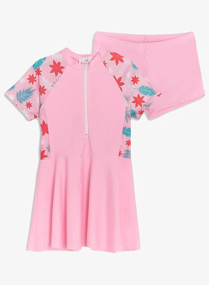 بنياتا ملابس سباحة مطبوعة