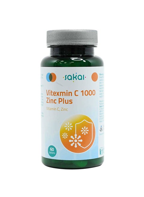 Vitexmin C 1000 + Zinc Plus Tablets 60's