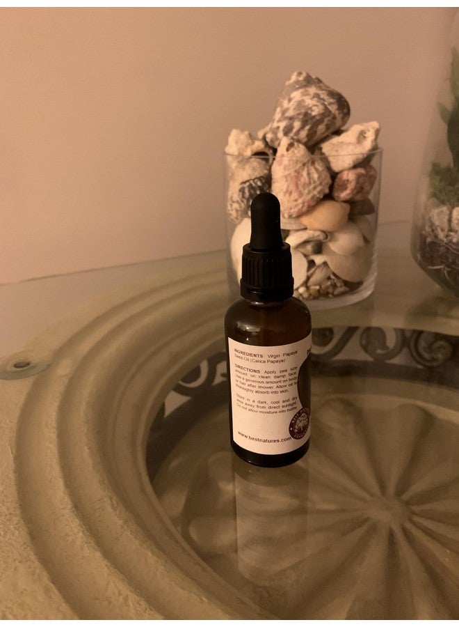 Best Nature's Cosmetics Papaya Seed Oil Virgin (Cold Pressed Unrefined) 1Oz (30Ml) - Image 4