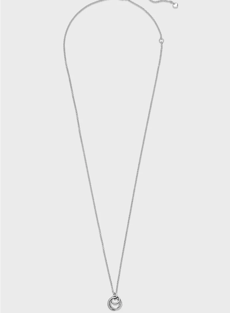 PANDORA Family Always Encircled Pendant Necklace