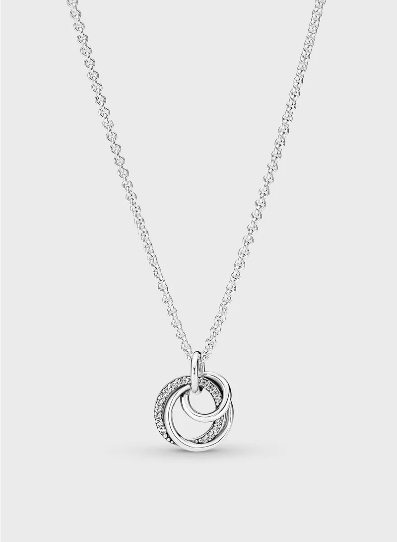 PANDORA Family Always Encircled Pendant Necklace