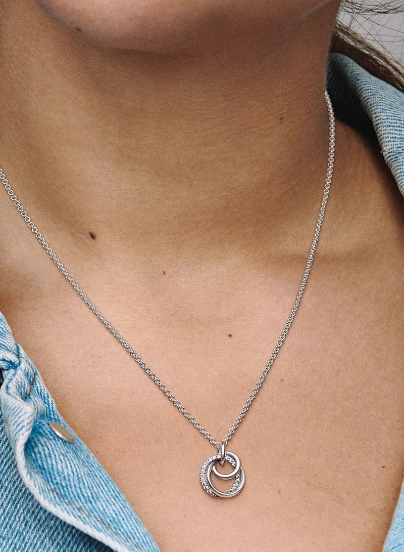 PANDORA Family Always Encircled Pendant Necklace