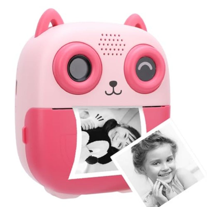 Camera Instant Print, 1080P 48MP,,Instant Cameras, CAMERA_DIGITAL, Instant Camera, 2.4 Inch Screen, Thermal Printing, 6X Digital Zoom, Support Games and Music - Image 1